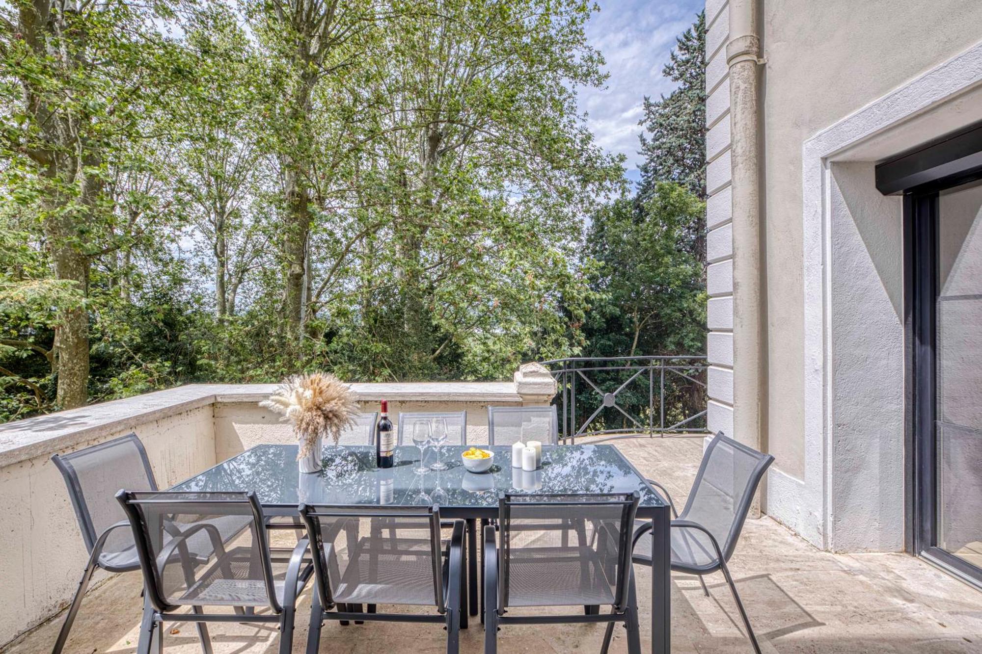 1 - Grand Appartement Spacieux Dans Un Chateau Du 17Eme Siecle, A 15Min De Lyon Vourles Exteriér fotografie
