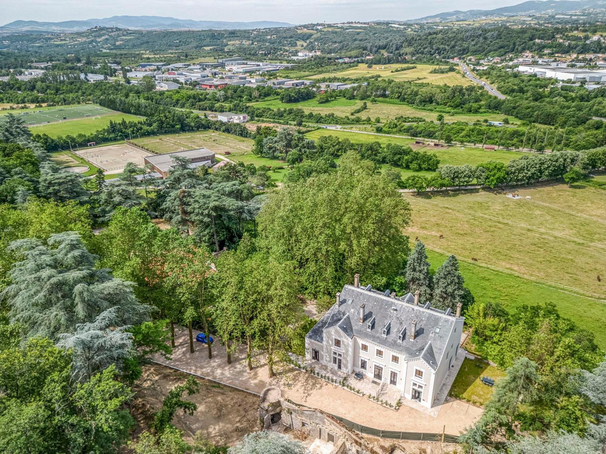 1 - Grand Appartement Spacieux Dans Un Chateau Du 17Eme Siecle, A 15Min De Lyon Vourles Exteriér fotografie